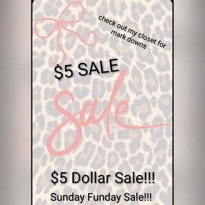 🎀$5 Leopard Print Women's Apparel
